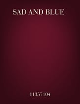 Sad and Blue piano sheet music cover